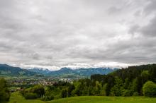 Gunzesried Aussicht auf Sonthofen